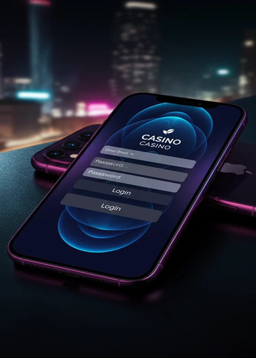 Capture d'écran de l'interface de connexion du Brutal Casino, affichant clairement les champs pour l'identifiant et le mot de passe.